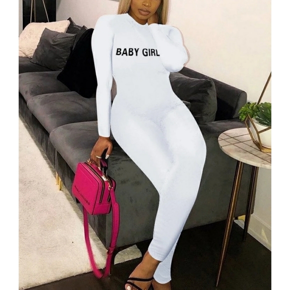 💋STREETWEAR GRAPHIC PRINT ONESIE JUMPSUIT! - Picture 2 of 10